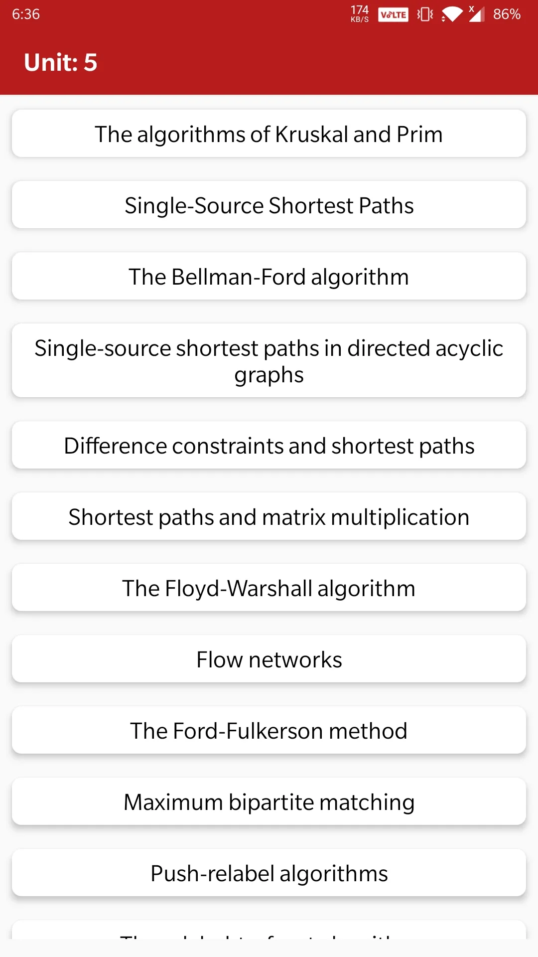 Design & Analysis Of Algorithm | Indus Appstore | Screenshot