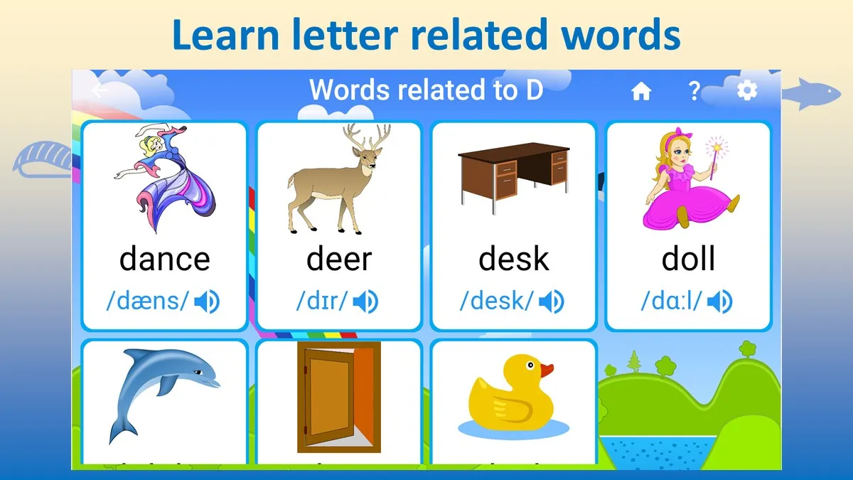 ABC English Alphabet Chart | Indus Appstore | Screenshot