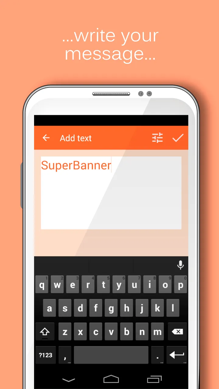 SuperBanner - Text Banners | Indus Appstore | Screenshot