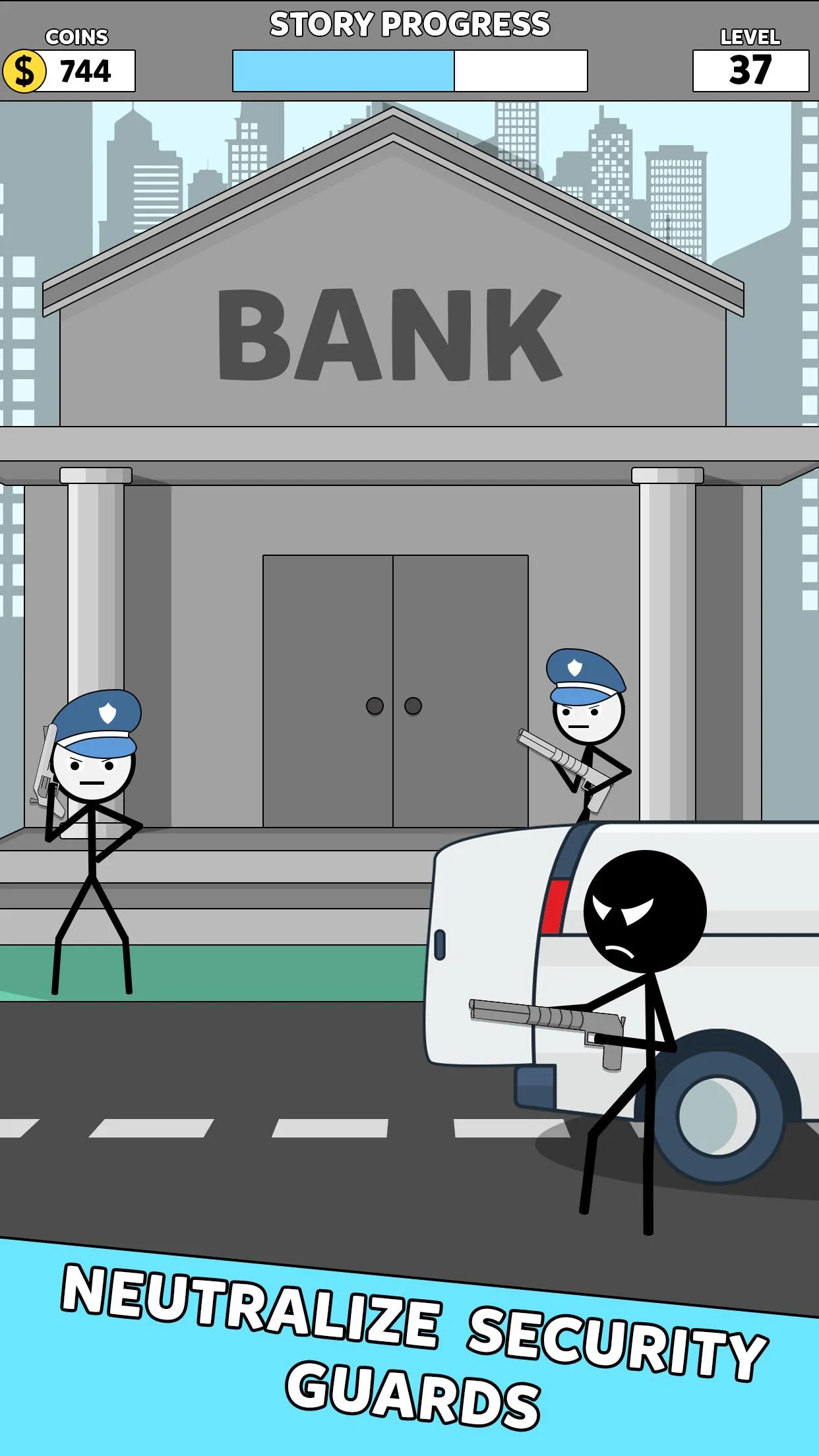 Bank Robbery Word Mystery Game | Indus Appstore | Screenshot