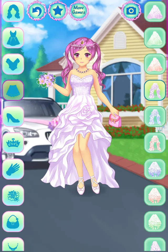 Anime Wedding Dress Up | Indus Appstore | Screenshot