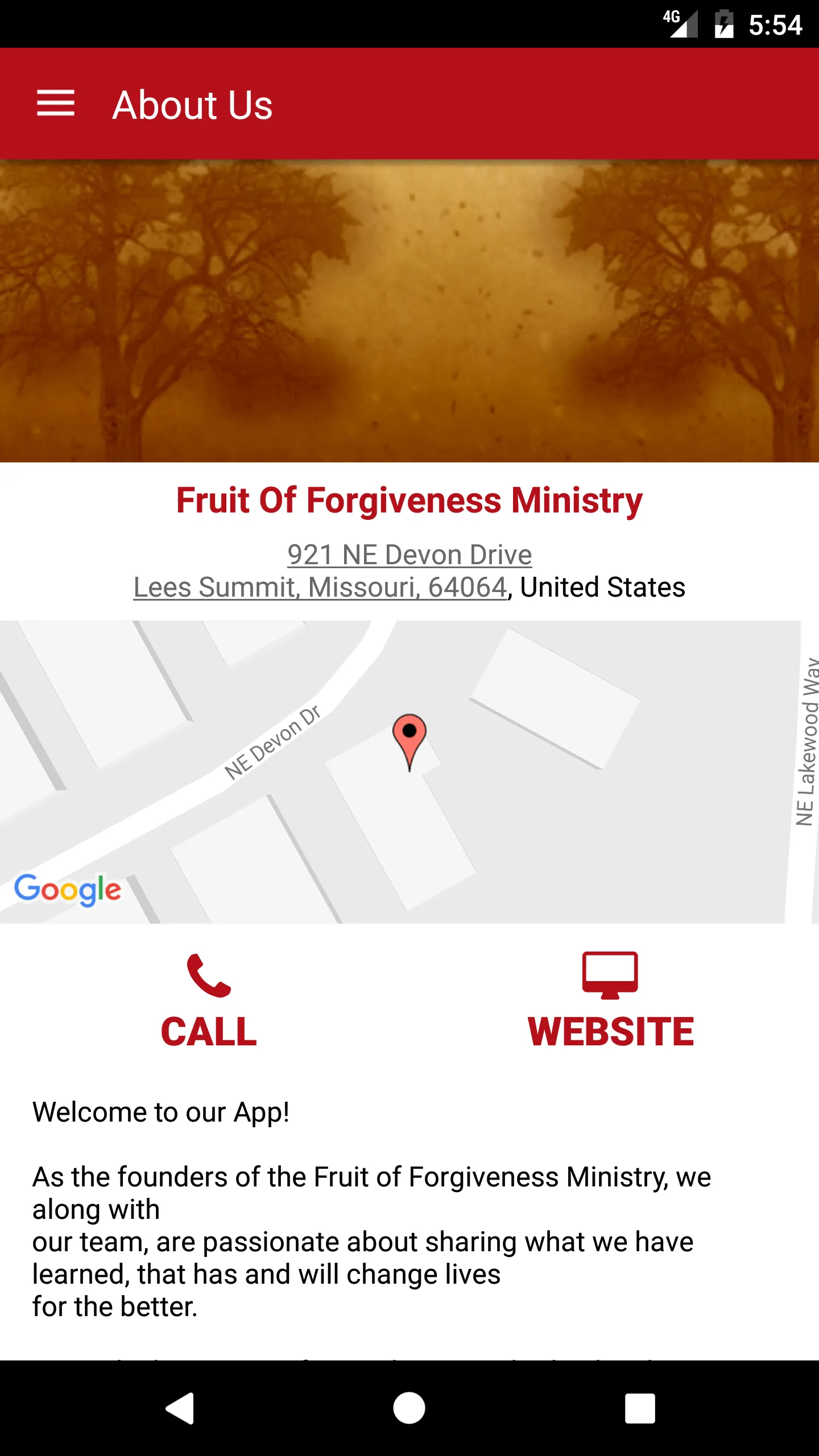 Fruit of Forgiveness Ministry | Indus Appstore | Screenshot