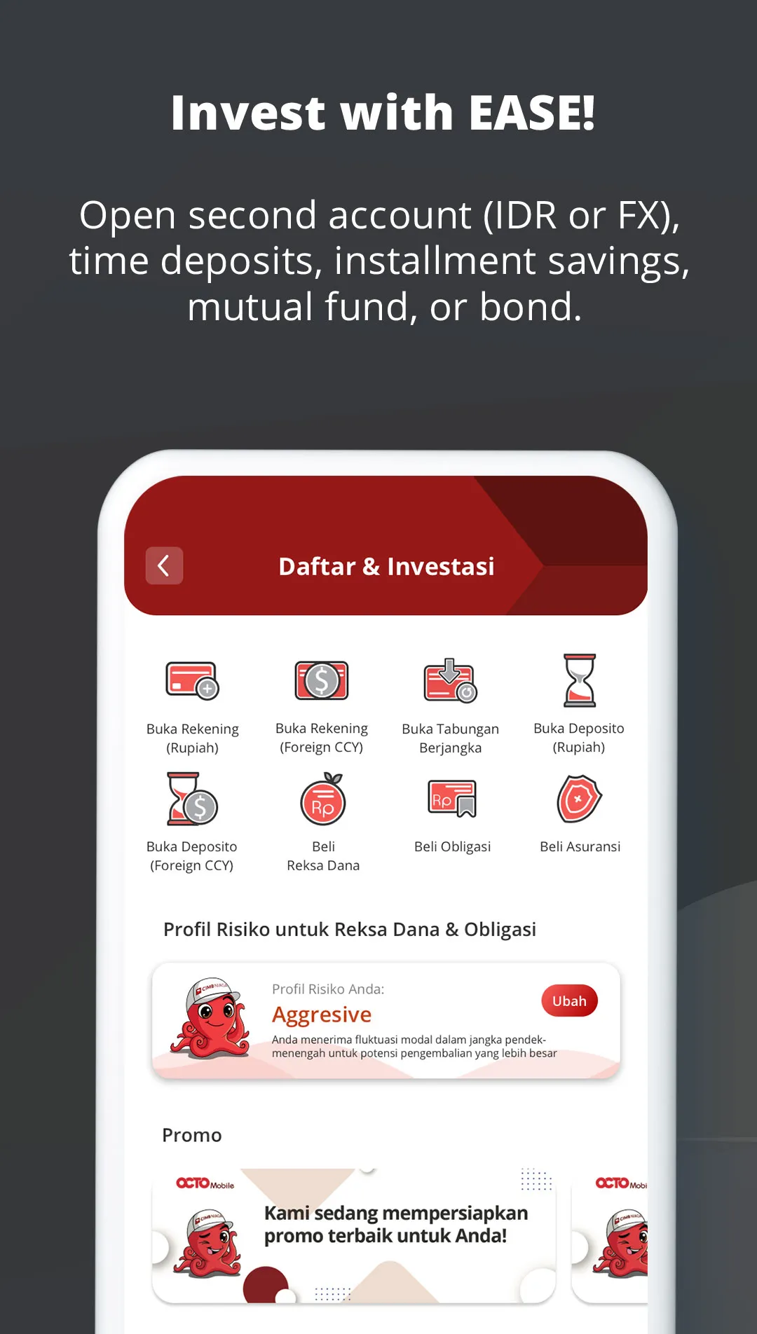 OCTO Mobile by CIMB Niaga | Indus Appstore | Screenshot