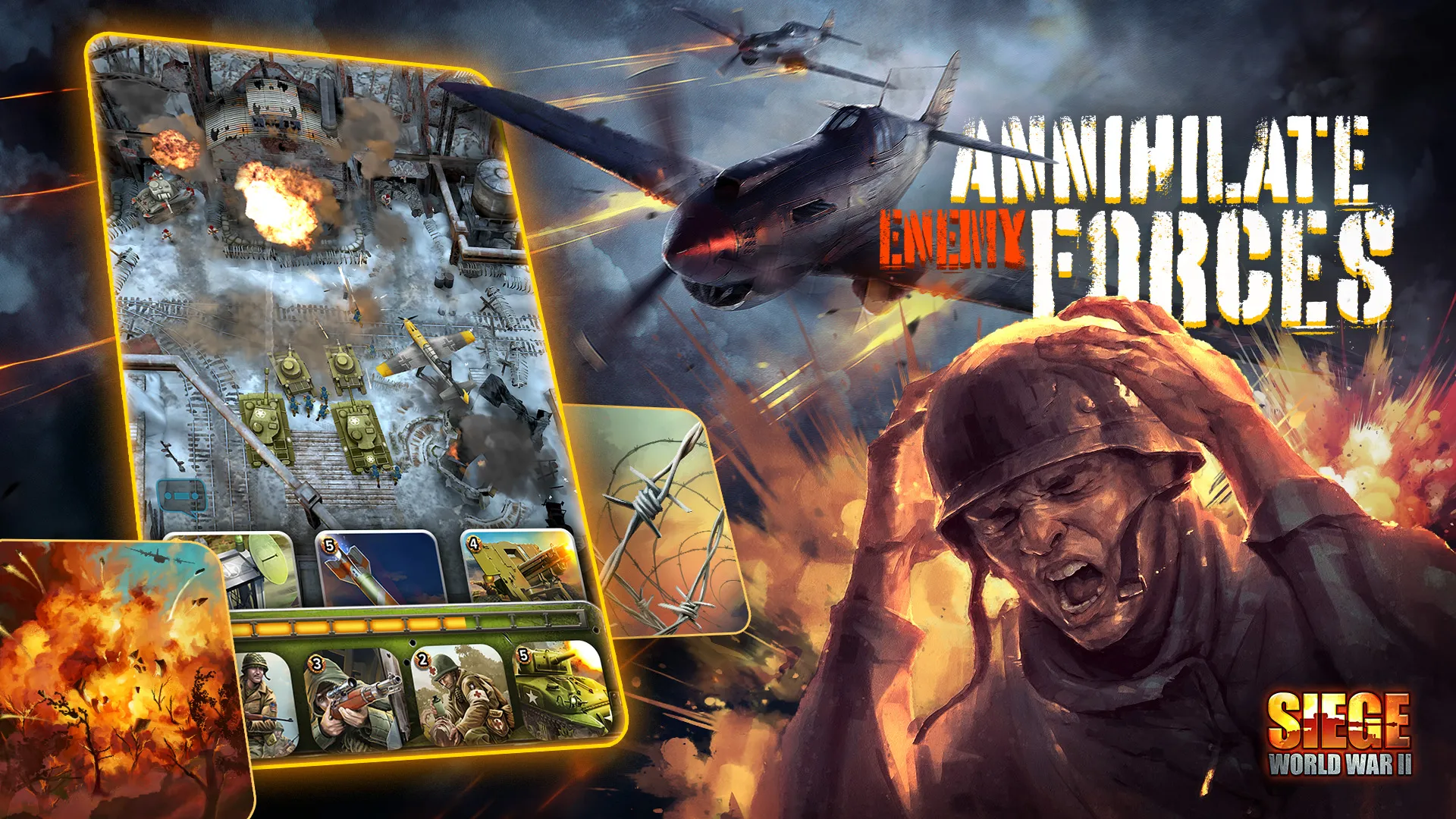 SIEGE: World War II | Indus Appstore | Screenshot