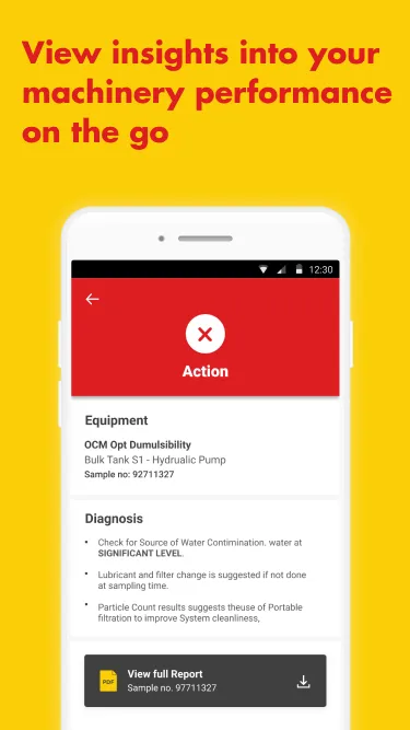 Shell LubeAnalyst | Indus Appstore | Screenshot