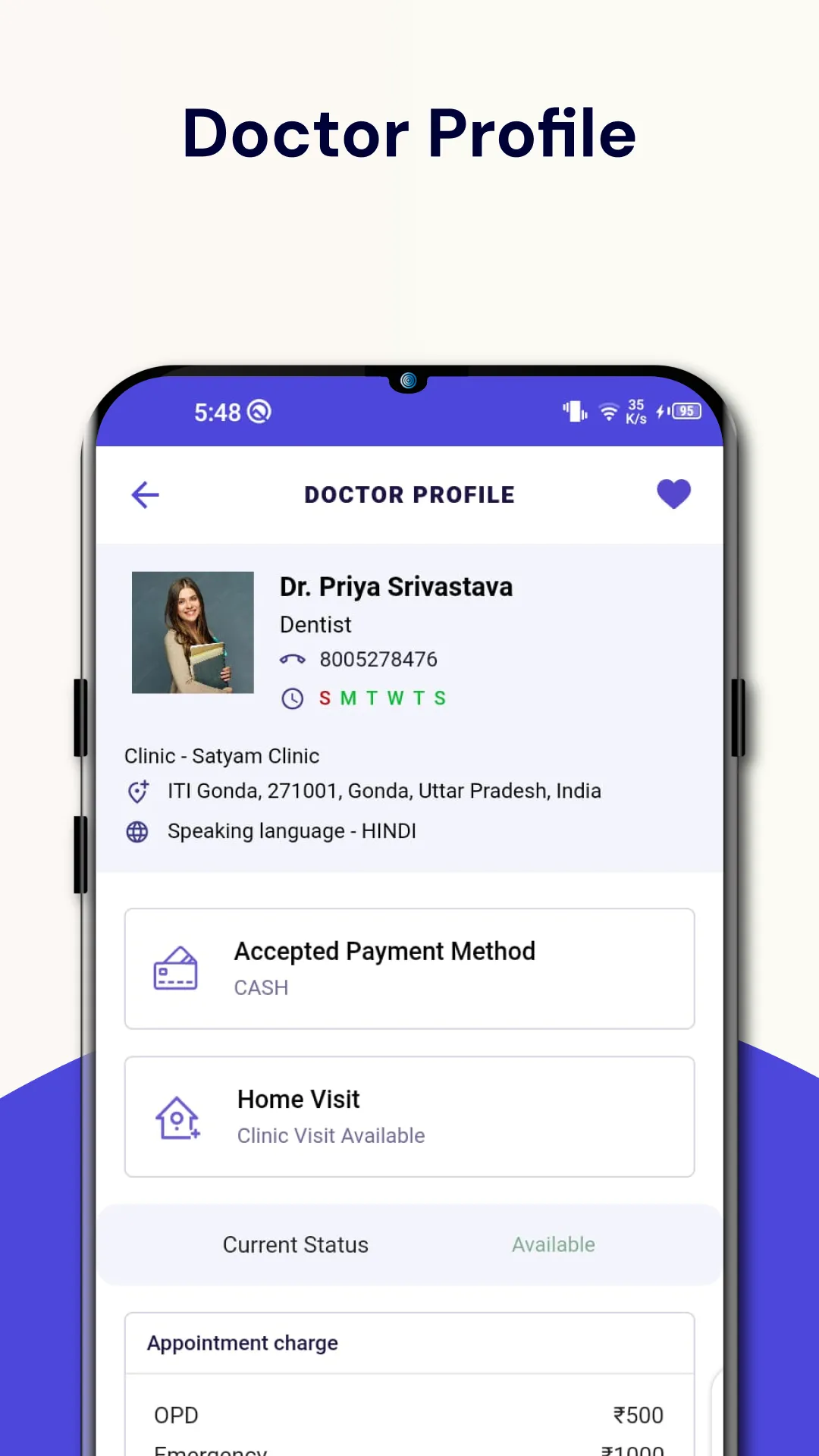 Where is my Doctor | Indus Appstore | Screenshot