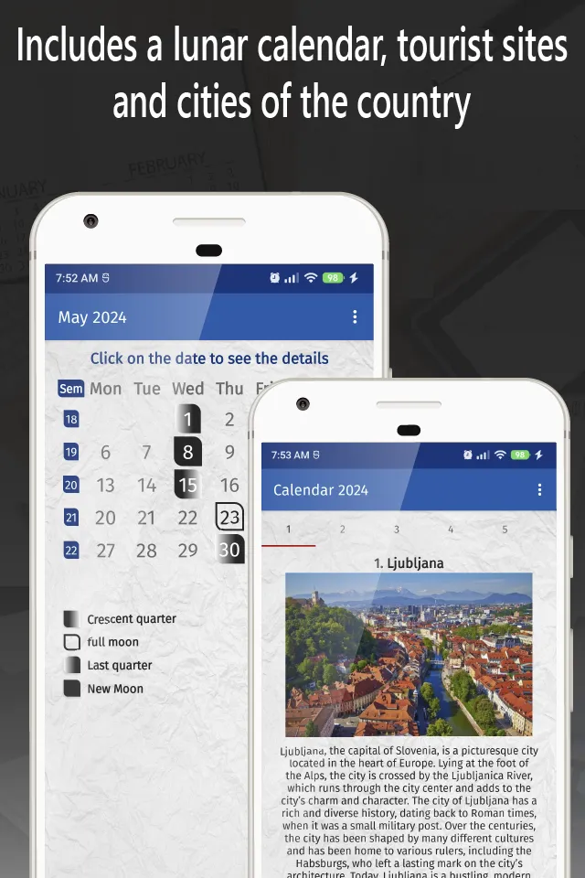 slovenia calendar 2024 | Indus Appstore | Screenshot