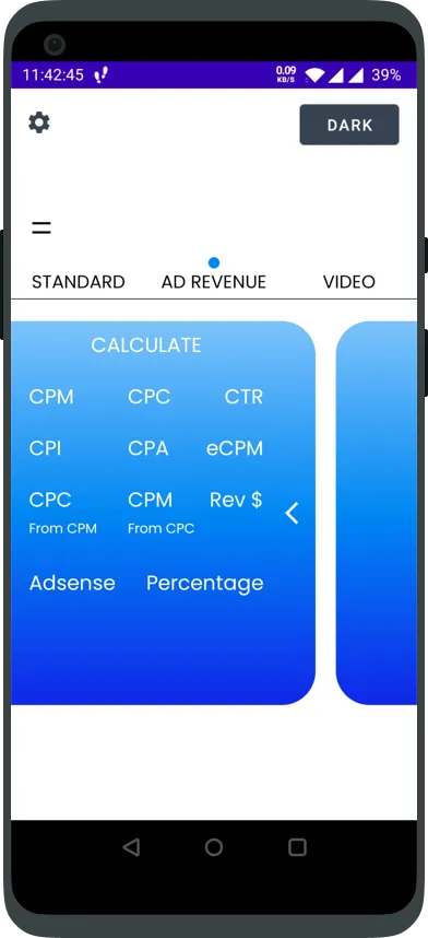 CPM Calculator | Indus Appstore | Screenshot