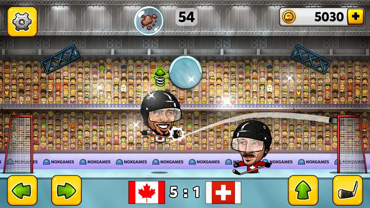 Puppet Hockey: Pond Head | Indus Appstore | Screenshot