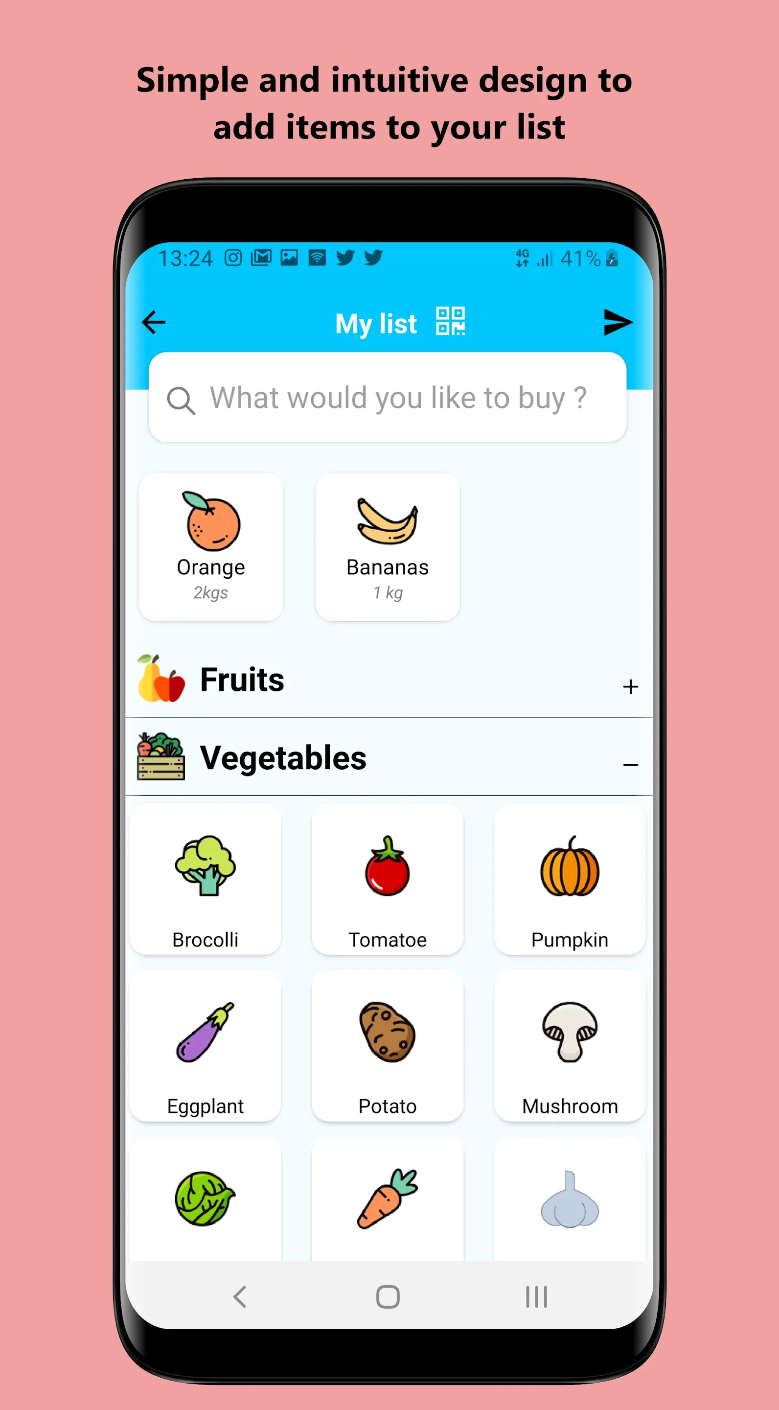 ShopList-Grocery Shopping List | Indus Appstore | Screenshot