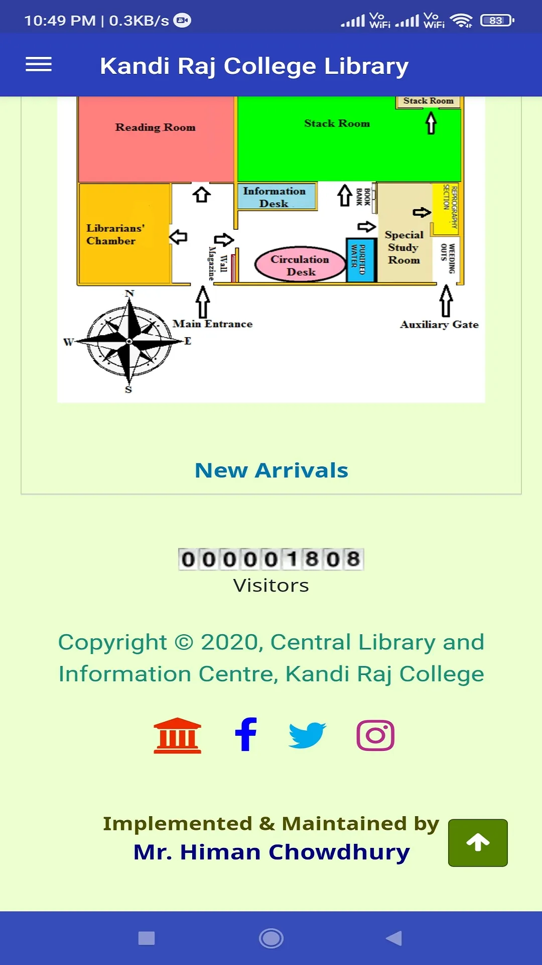 Kandi Raj College Library | Indus Appstore | Screenshot