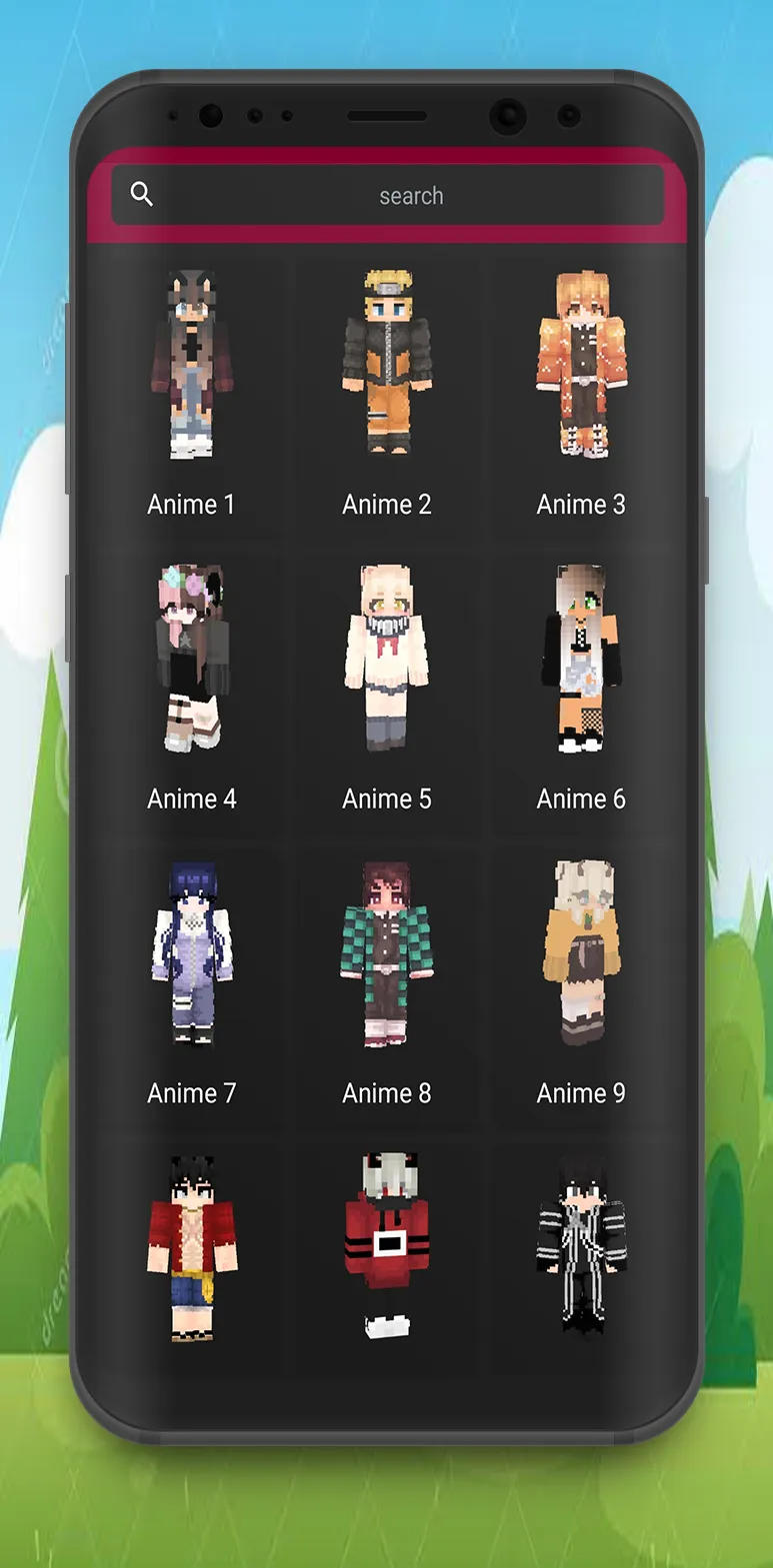 Anime Skins for Minecraft | Indus Appstore | Screenshot