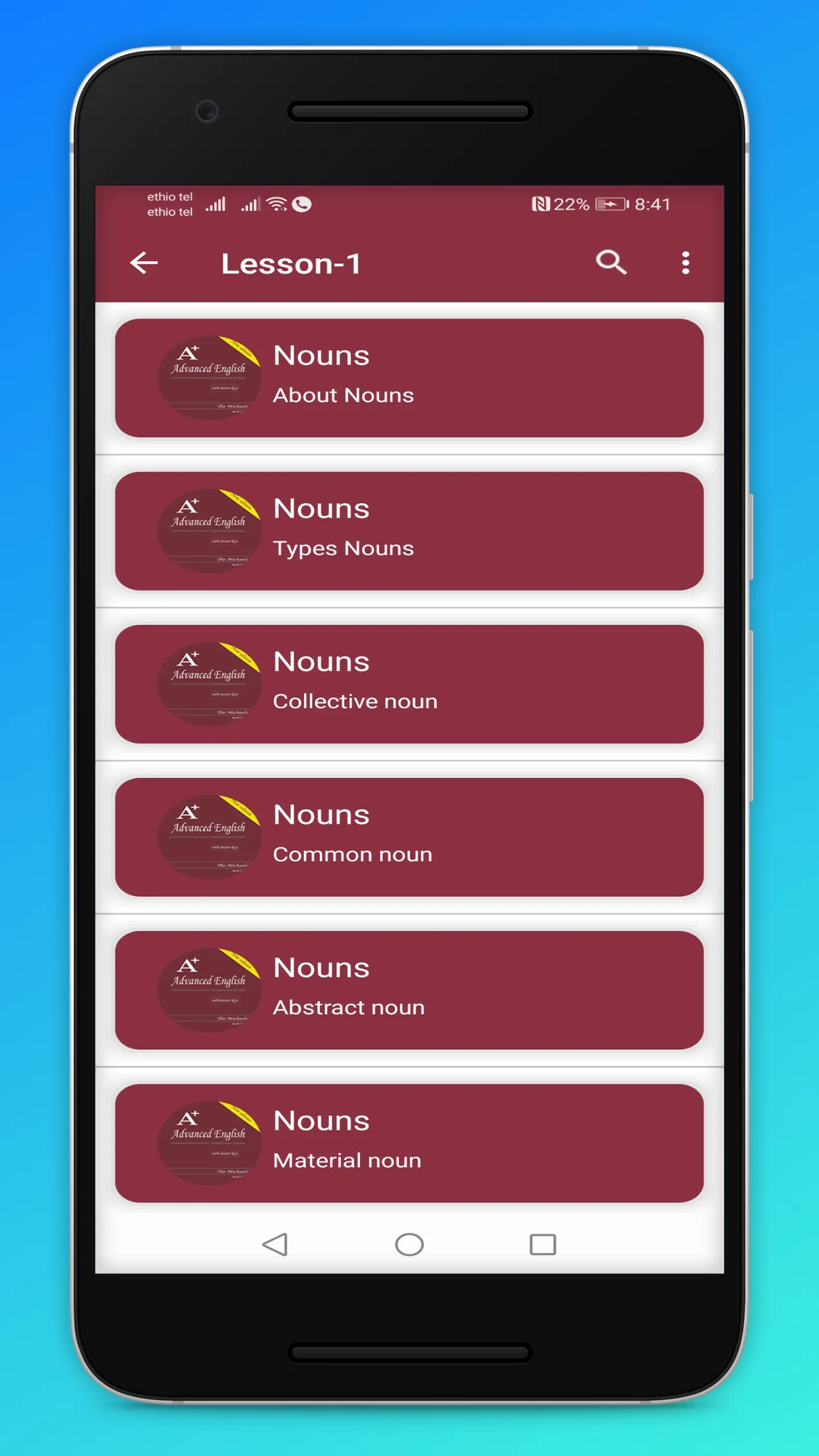 English Grammar | Indus Appstore | Screenshot