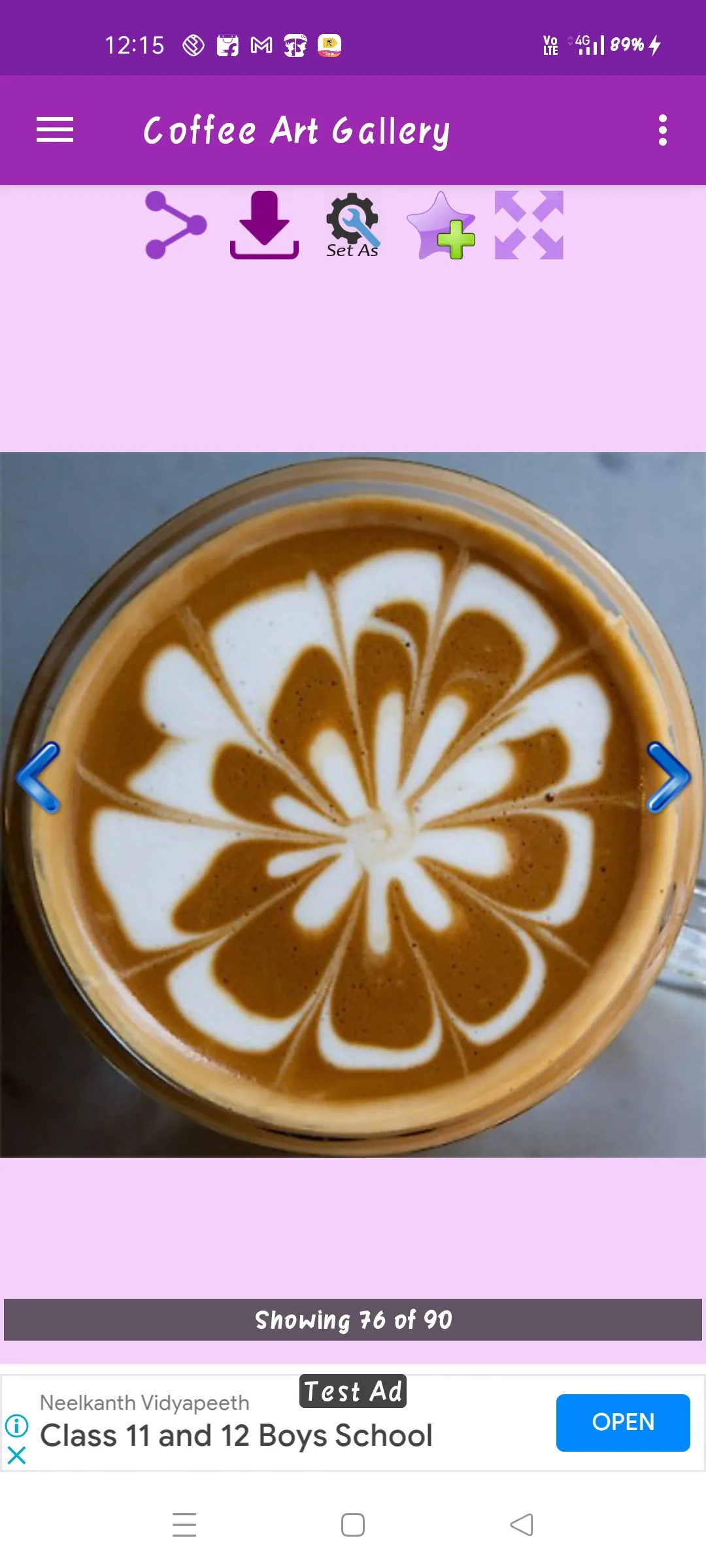 Coffee Art  Gallery | Indus Appstore | Screenshot