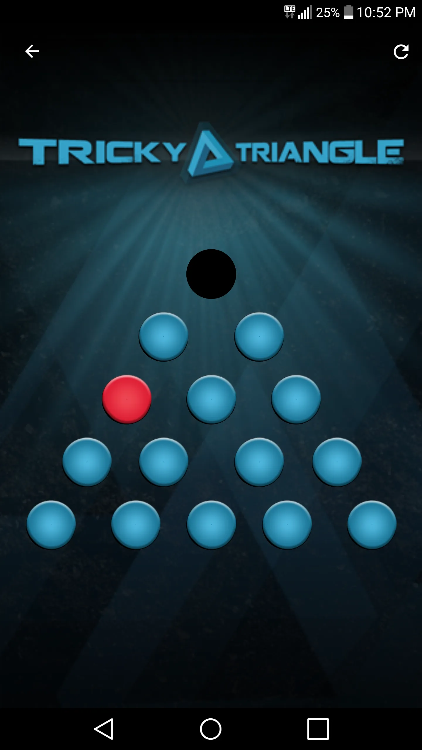 Tricky Triangle Board game | Indus Appstore | Screenshot