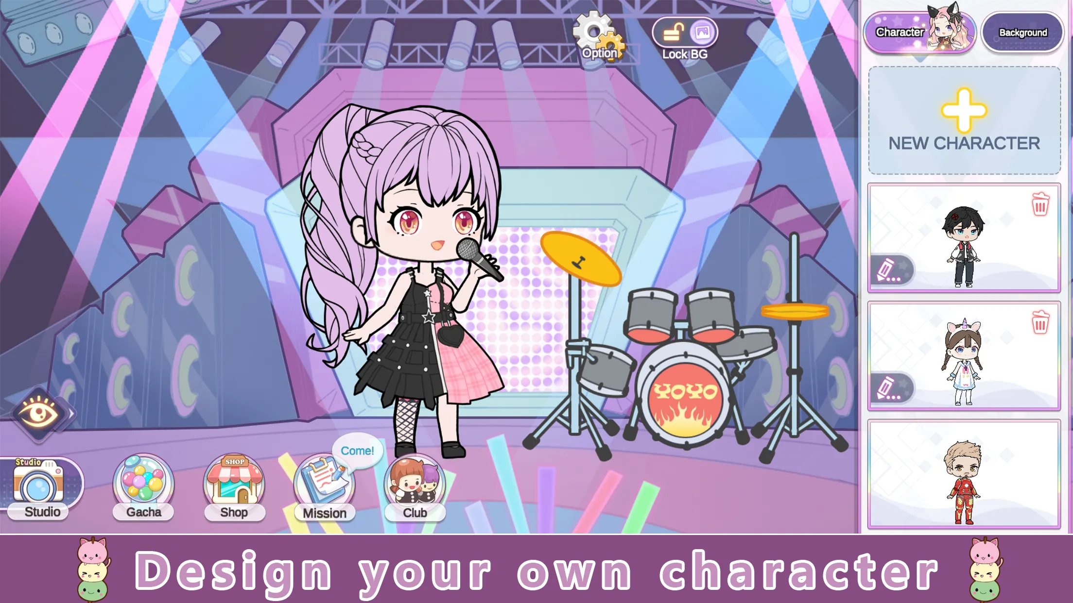 YOYO Doll Anime Dress Up Game | Indus Appstore | Screenshot