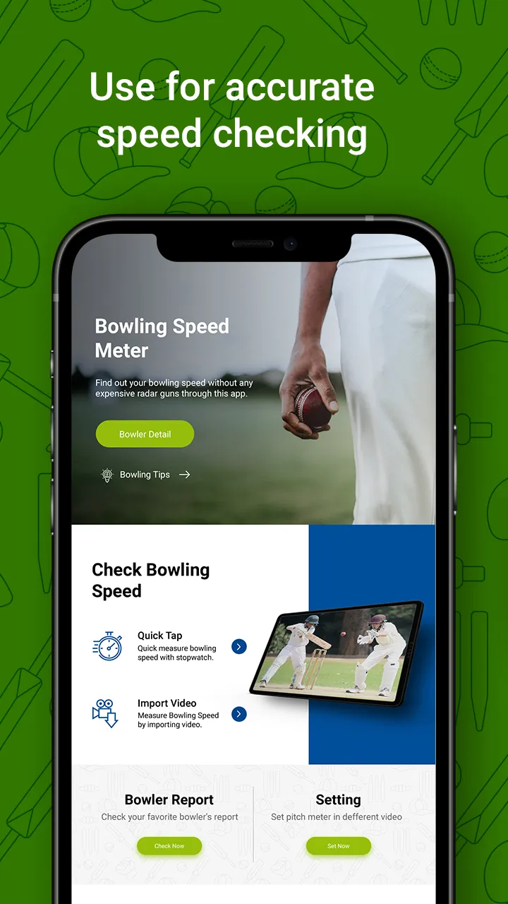 Bowling Speed Meter | Indus Appstore | Screenshot