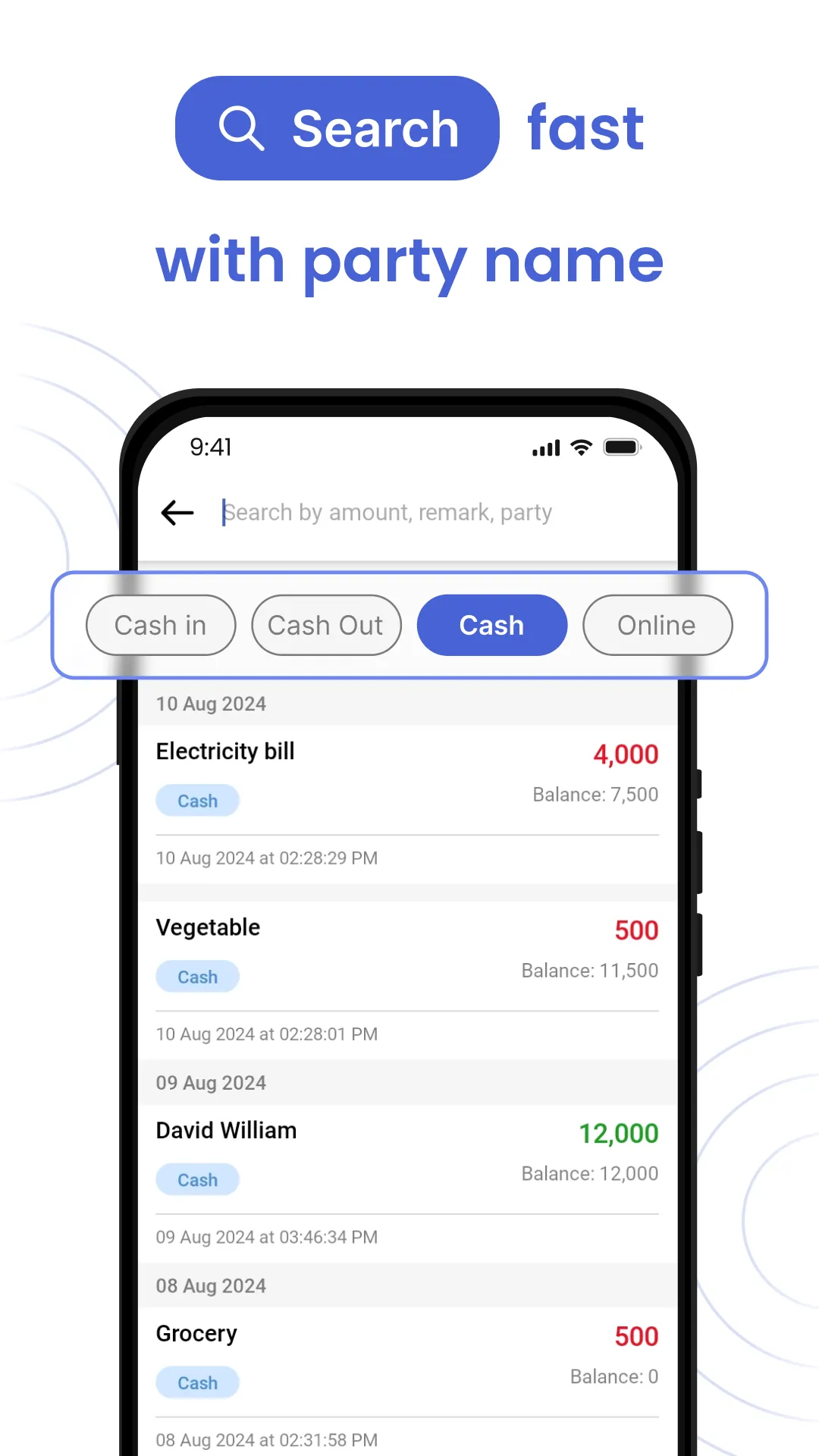 Cash Book : Money Manager | Indus Appstore | Screenshot