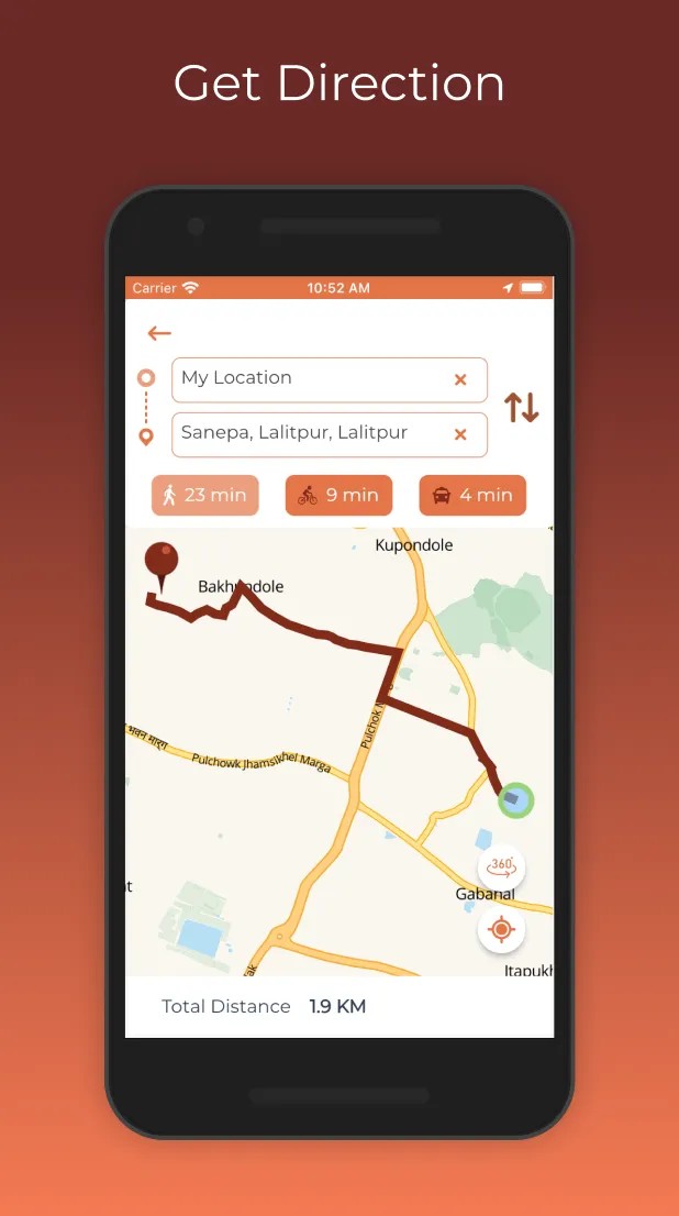 Galli Maps | Indus Appstore | Screenshot