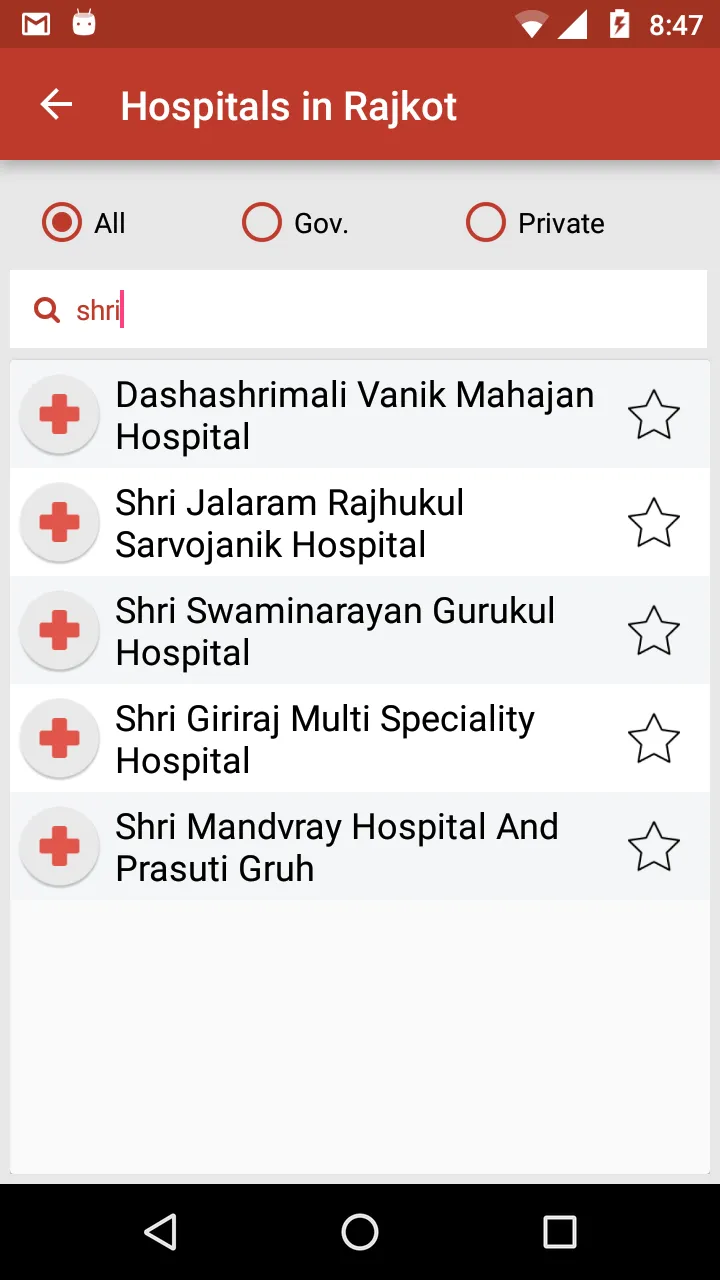 Hospital Finder | Indus Appstore | Screenshot