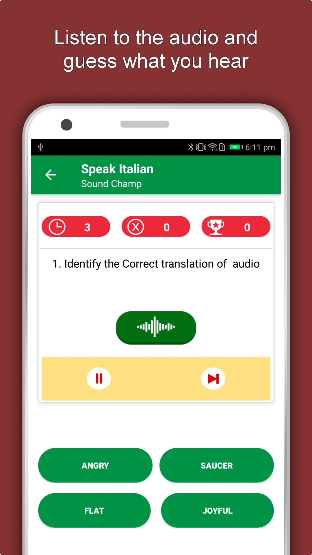 Speak Italian : Learn Italian  | Indus Appstore | Screenshot