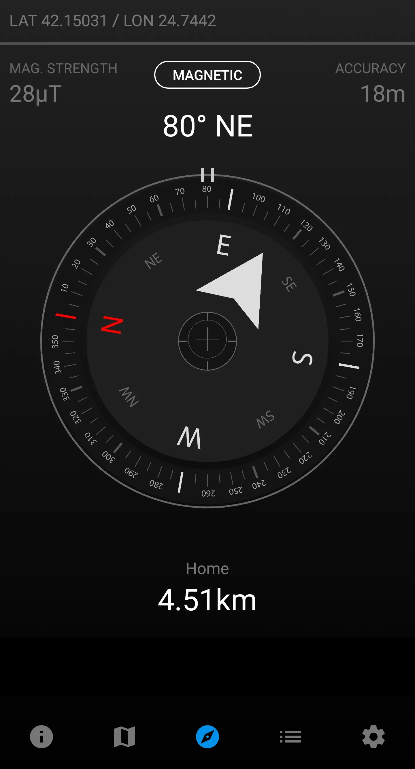 GPS Compass Survivor | Indus Appstore | Screenshot