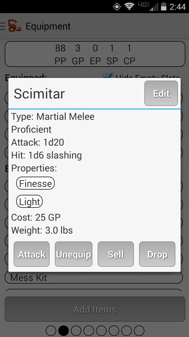 Squire - Character Manager | Indus Appstore | Screenshot