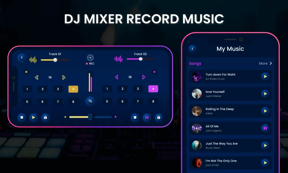 DJ Music Mixer - 3D DJ Remix | Indus Appstore | Screenshot