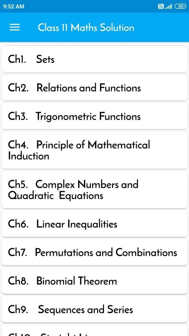 11th Maths NCERT Solutions | Indus Appstore | Screenshot