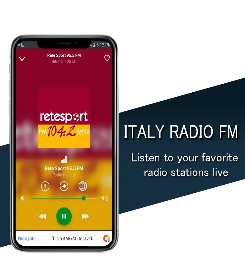 Radio Italia FM | Indus Appstore | Screenshot