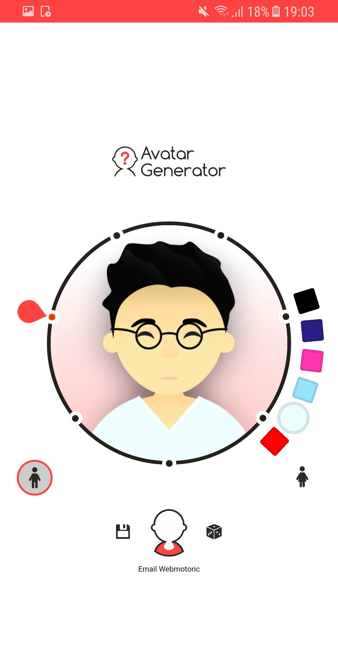 The Avatar Generator | Indus Appstore | Screenshot