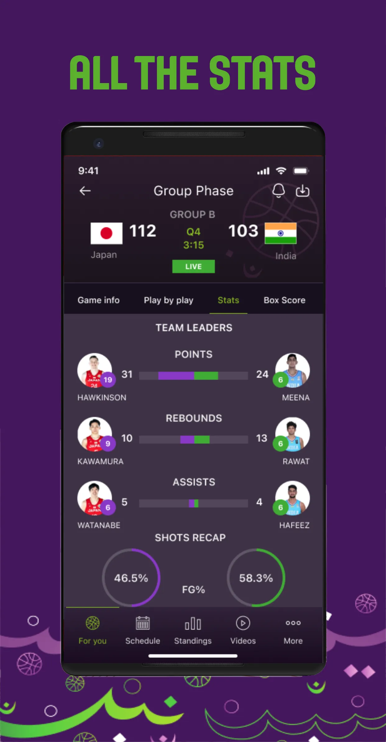 FIBA Asia Cup 2025 Qualifiers | Indus Appstore | Screenshot