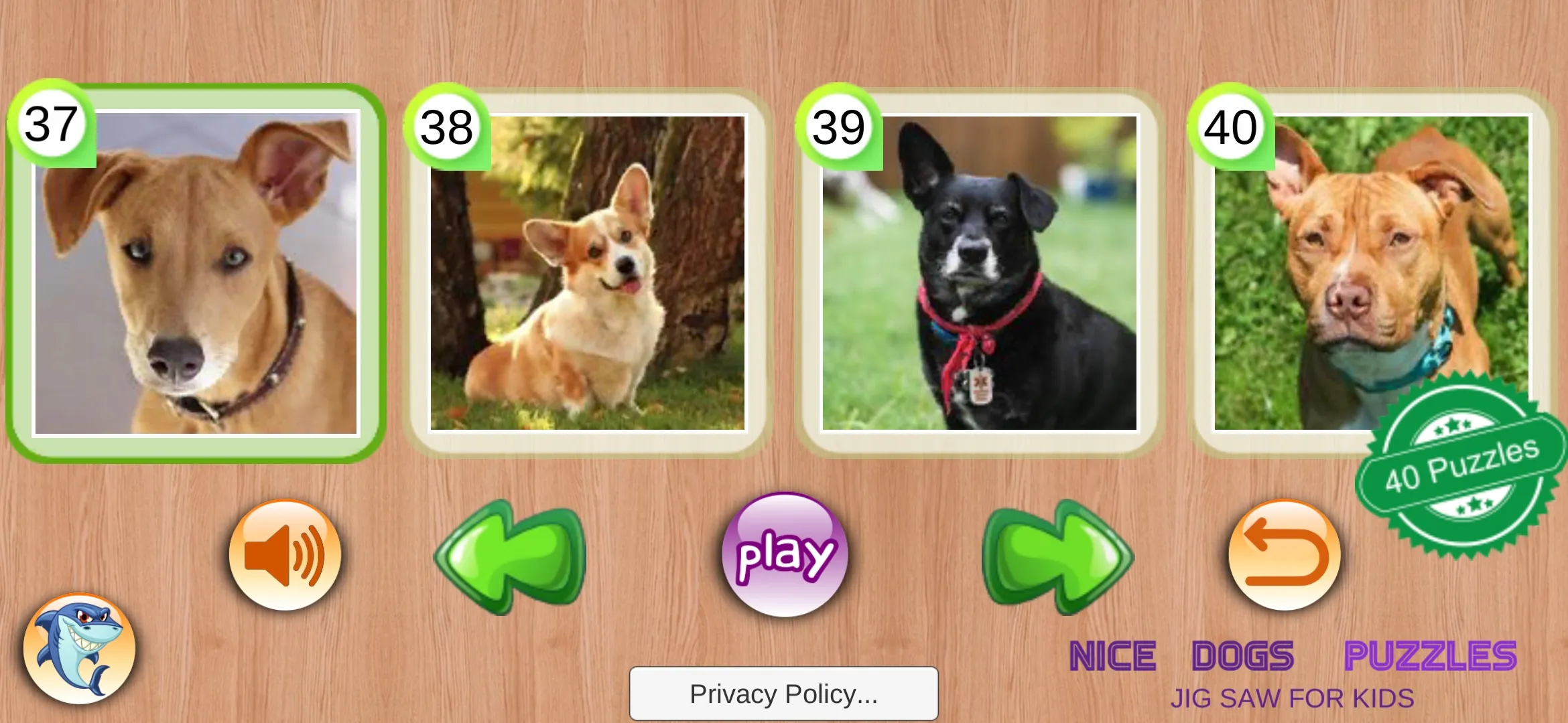 Nice Dogs Puzzles | Indus Appstore | Screenshot