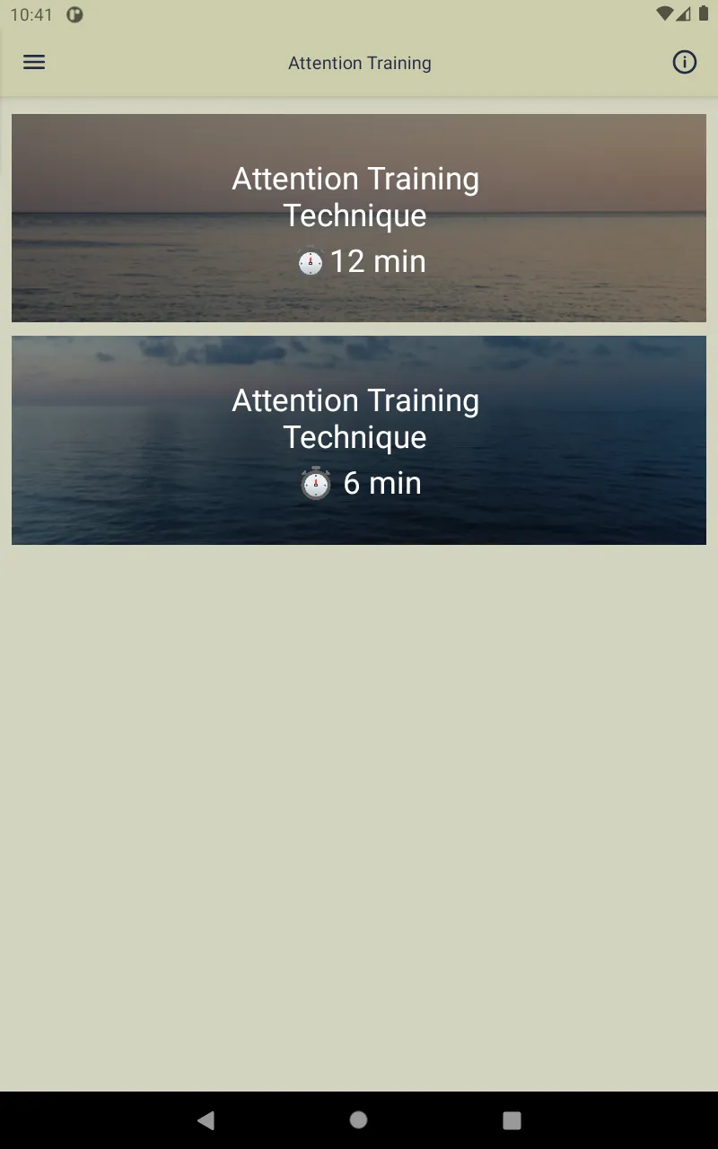 ATT Attention Training Techniq | Indus Appstore | Screenshot