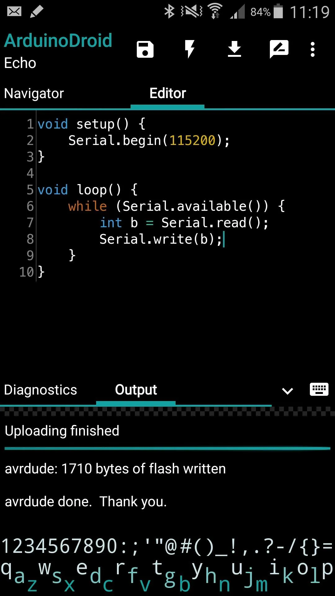 ArduinoDroid - Arduino/ESP8266 | Indus Appstore | Screenshot