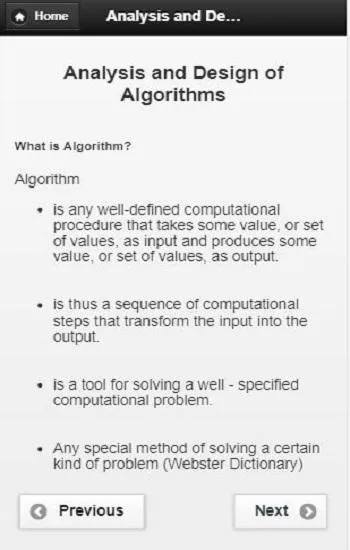 Analysis and Design Algorithms | Indus Appstore | Screenshot