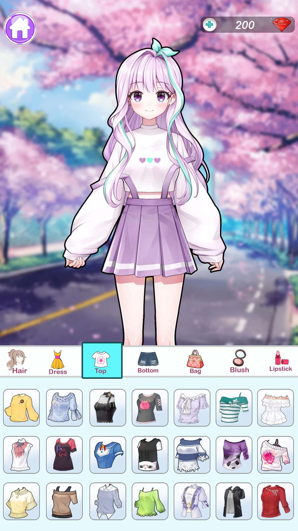 Anime Dress Up and Makeup Game | Indus Appstore | Screenshot