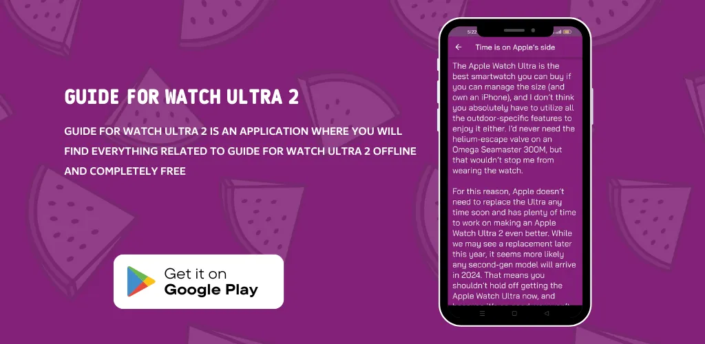 Watch Ultra 2 Guide | Indus Appstore | Screenshot