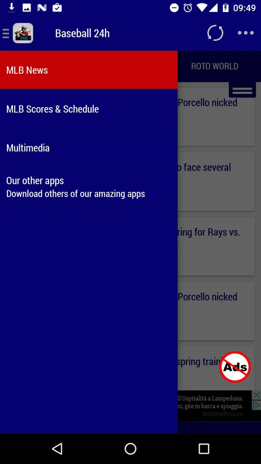 Baseball News 24h | Indus Appstore | Screenshot