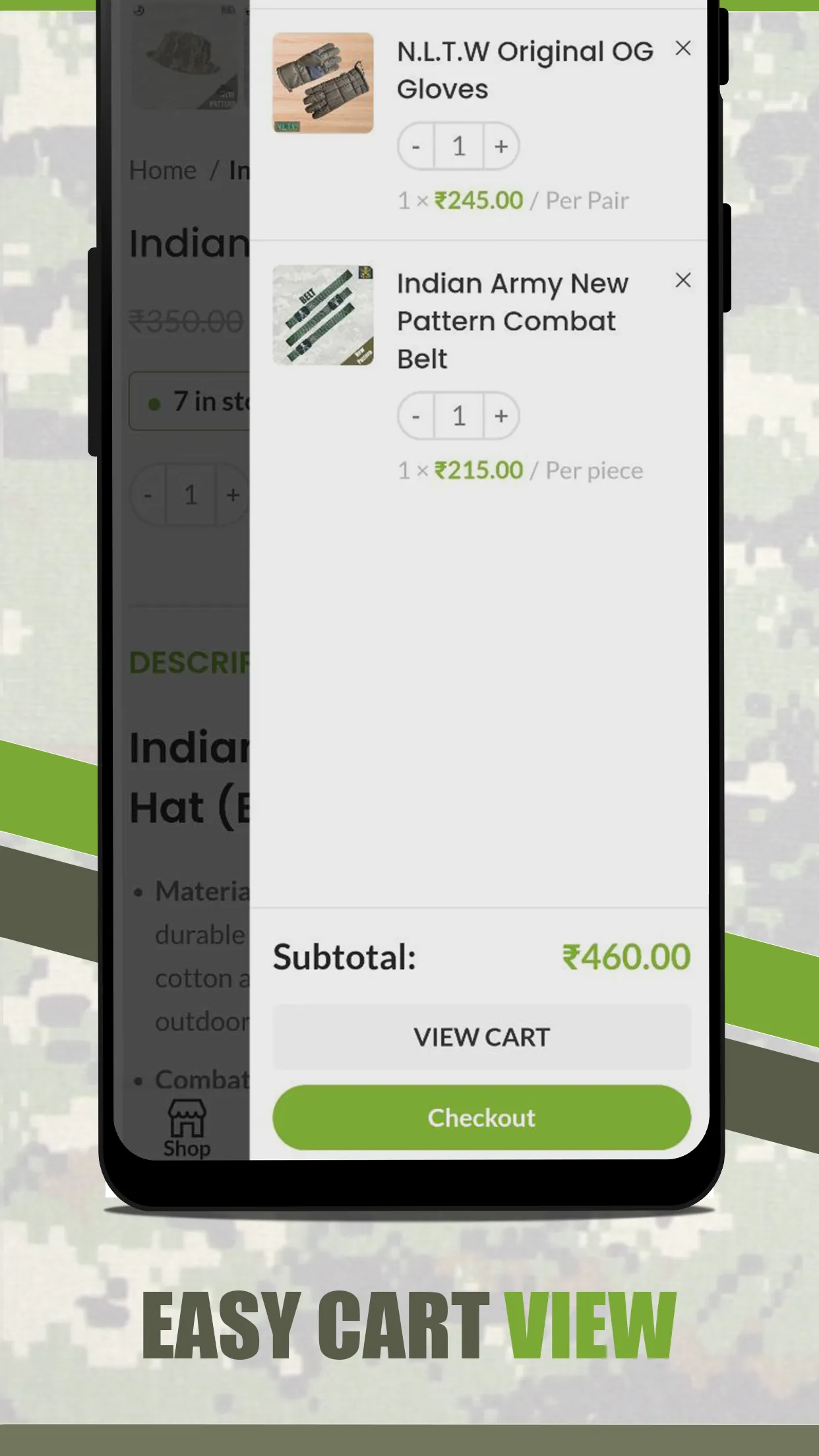 Online Army Store | Indus Appstore | Screenshot