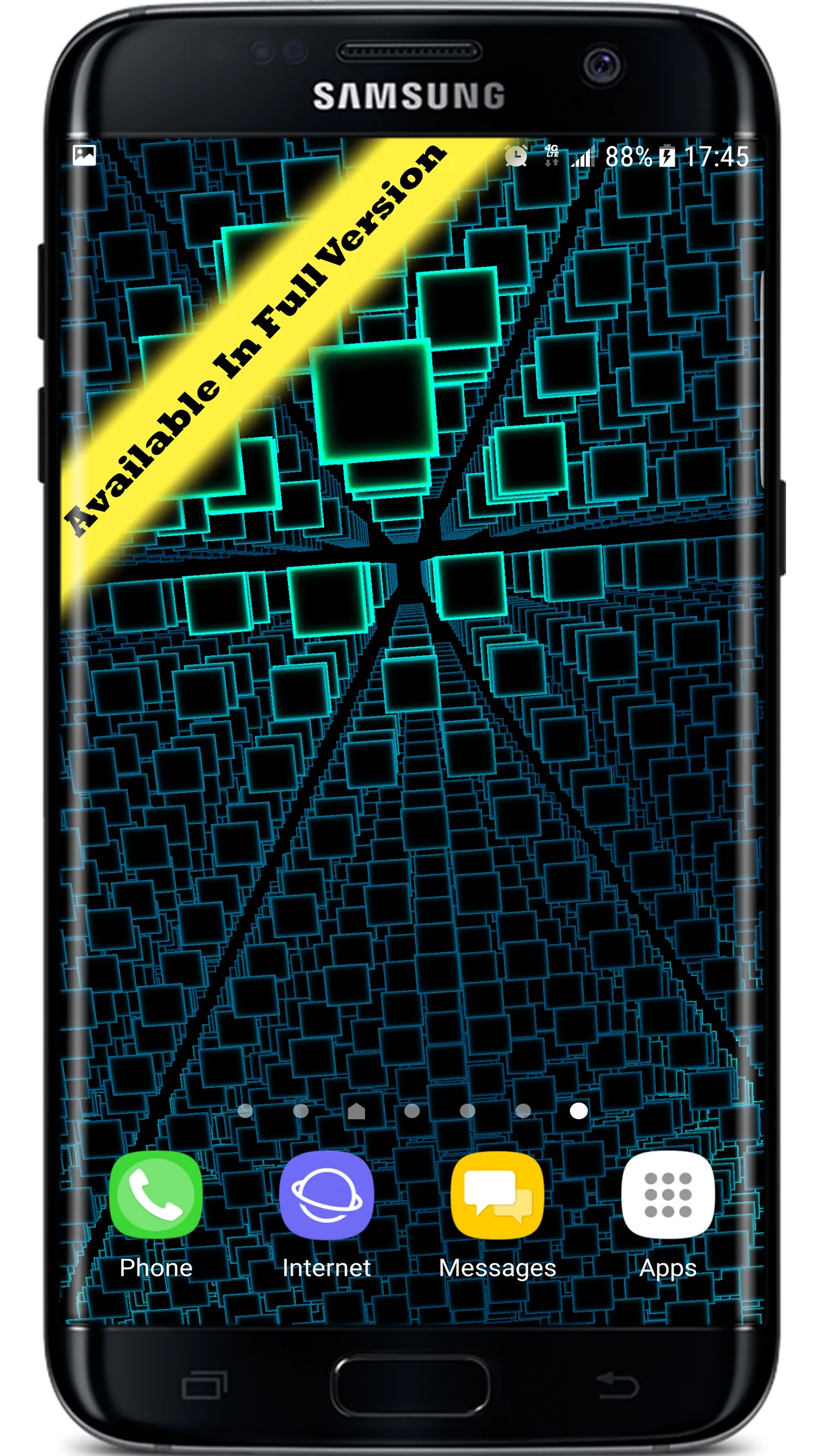 Infinity Parallax Squares 3D L | Indus Appstore | Screenshot