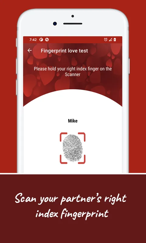 Love Test Scanner Prank | Indus Appstore | Screenshot