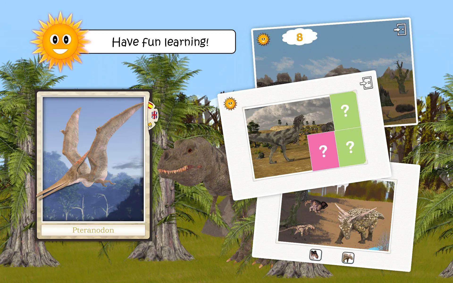 Dinosaurs and Ice Age Animals | Indus Appstore | Screenshot