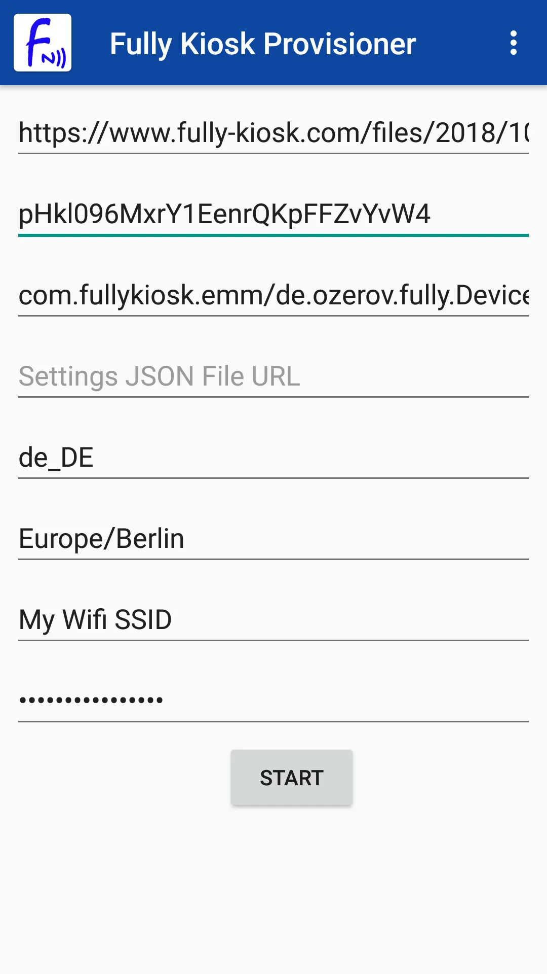 Fully Kiosk Provisioner | Indus Appstore | Screenshot