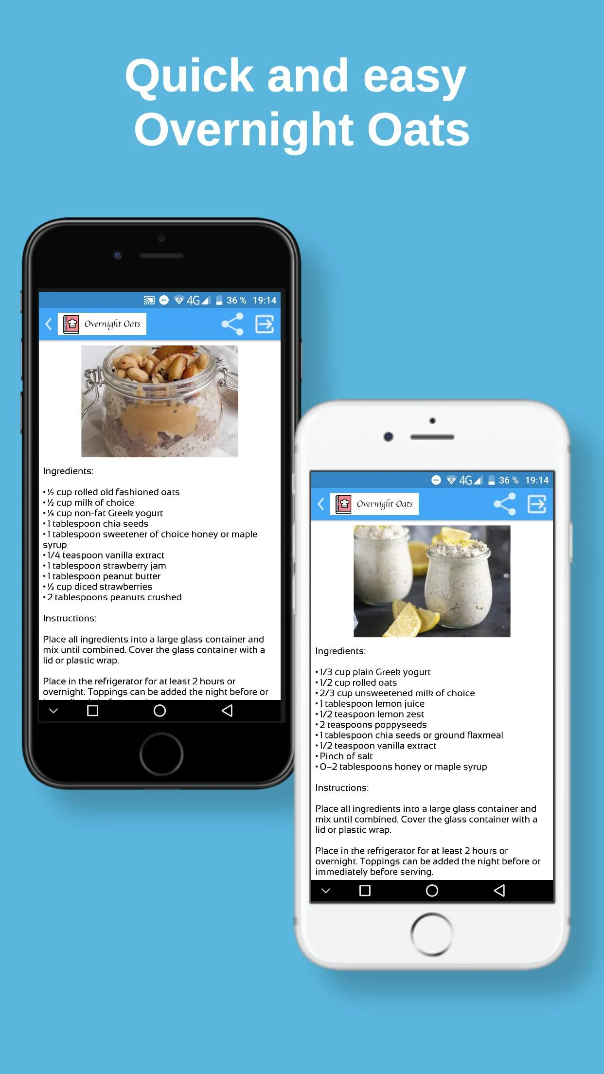 Overnight Oats Recipes | Indus Appstore | Screenshot