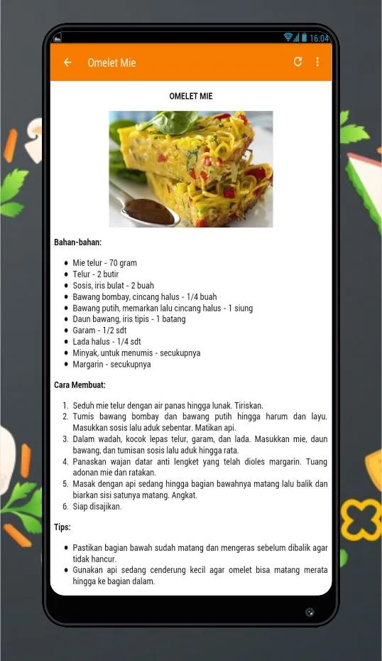 resep mie enak | Indus Appstore | Screenshot