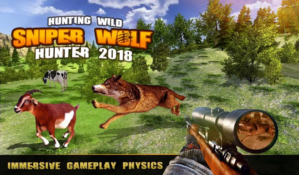 Hunting Wild Wolf Sniper 3D | Indus Appstore | Screenshot