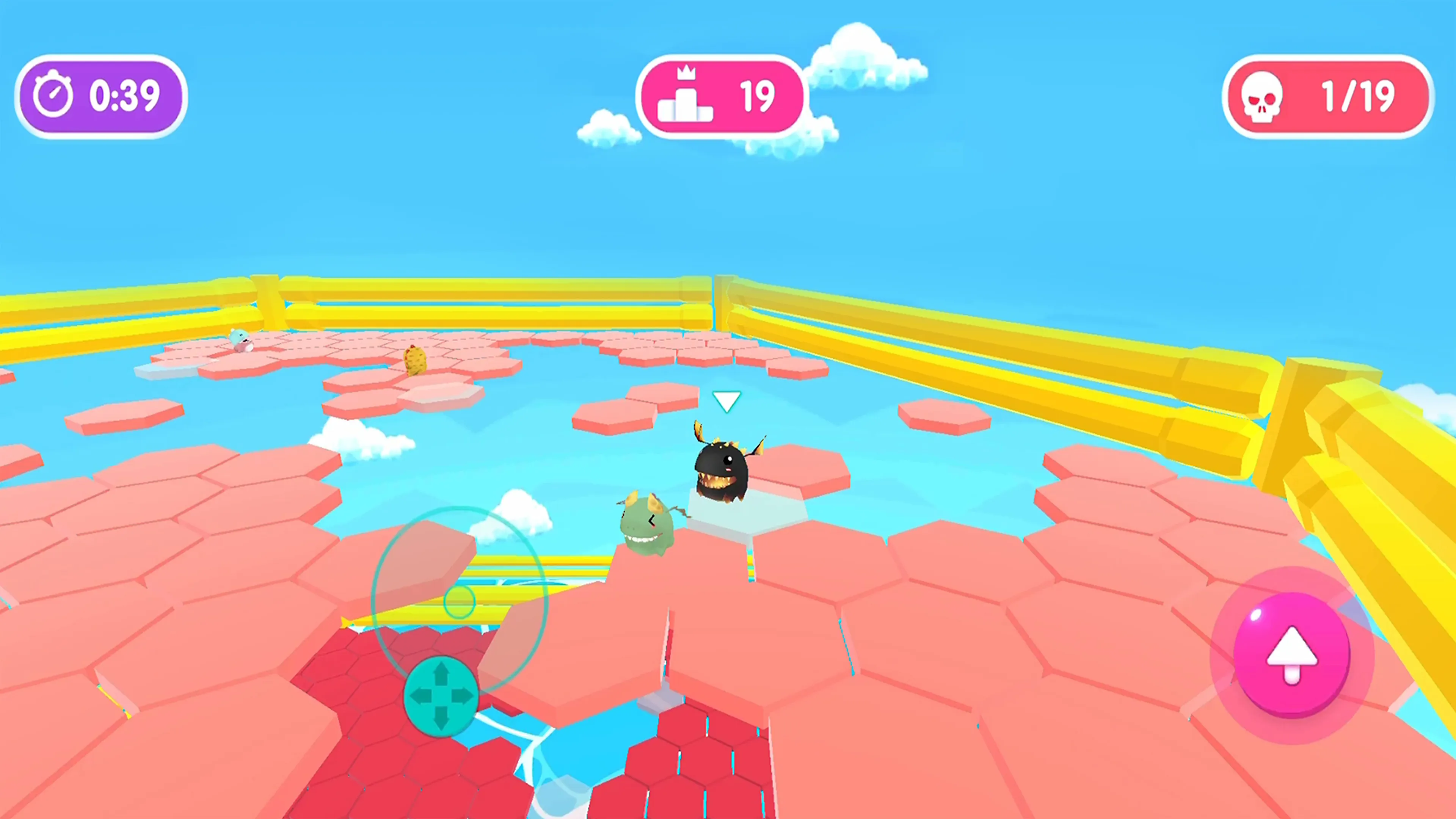 Fall.io - Race of Dino | Indus Appstore | Screenshot