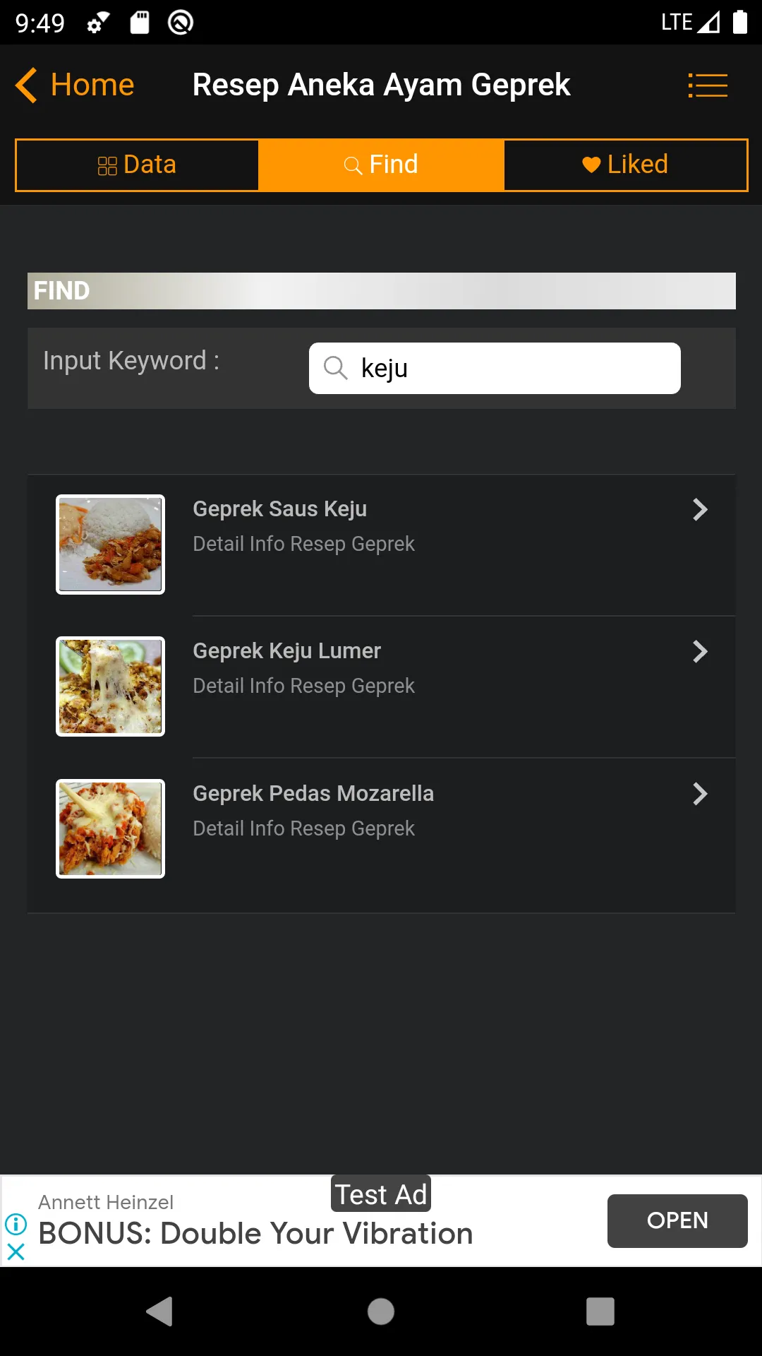 Resep Aneka Ayam Geprek | Indus Appstore | Screenshot