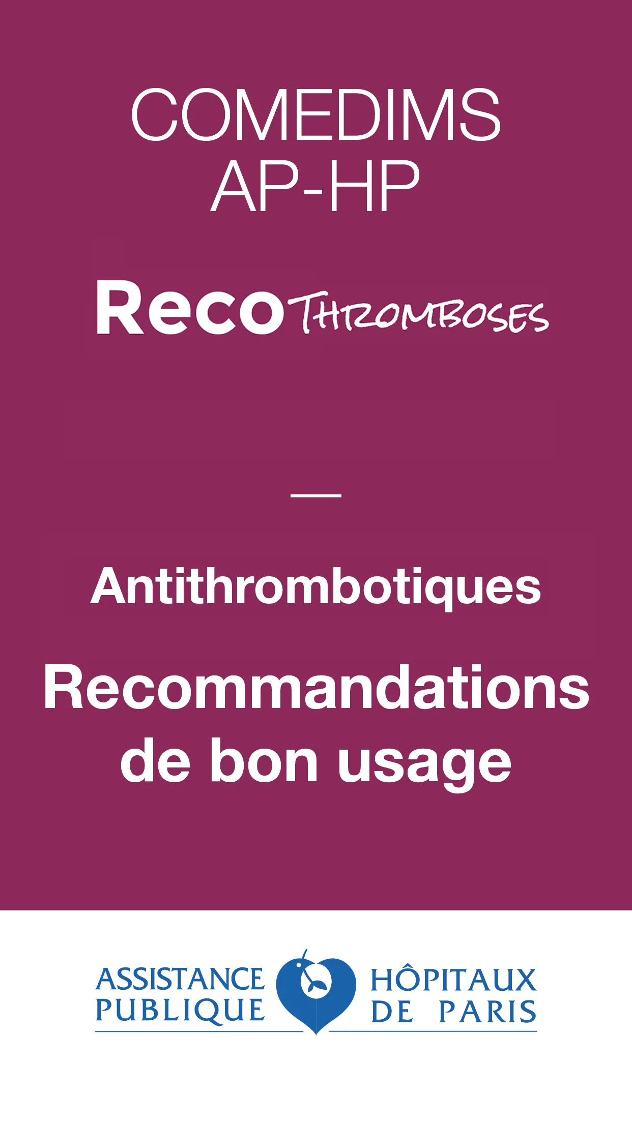 Reco Thromboses AP-HP | Indus Appstore | Screenshot